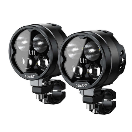 Faretti Moto L11 Loboo: Illuminazione LED Potente per Avventure Notturne