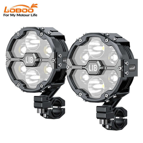 Faretti Moto L18 Loboo: Illuminazione LED Potente per Ogni Avventura