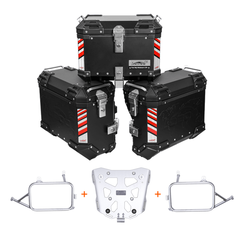 Valigie laterali CFMOTO 800MT X - LOBOO PIKE TRACKER