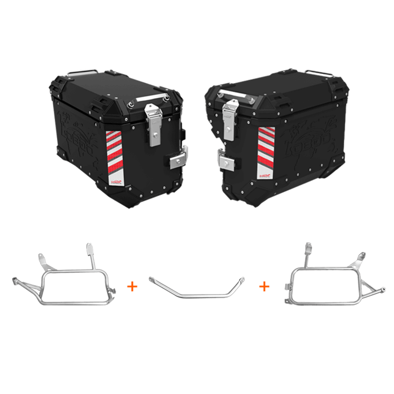 Valigie laterali BMW R1250 GS - LOBOO PIKE TRACKER