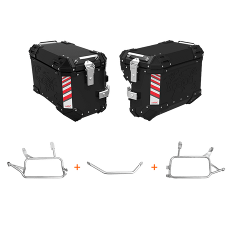 Valigie laterali BMW R1250 GS - LOBOO PIKE TRACKER