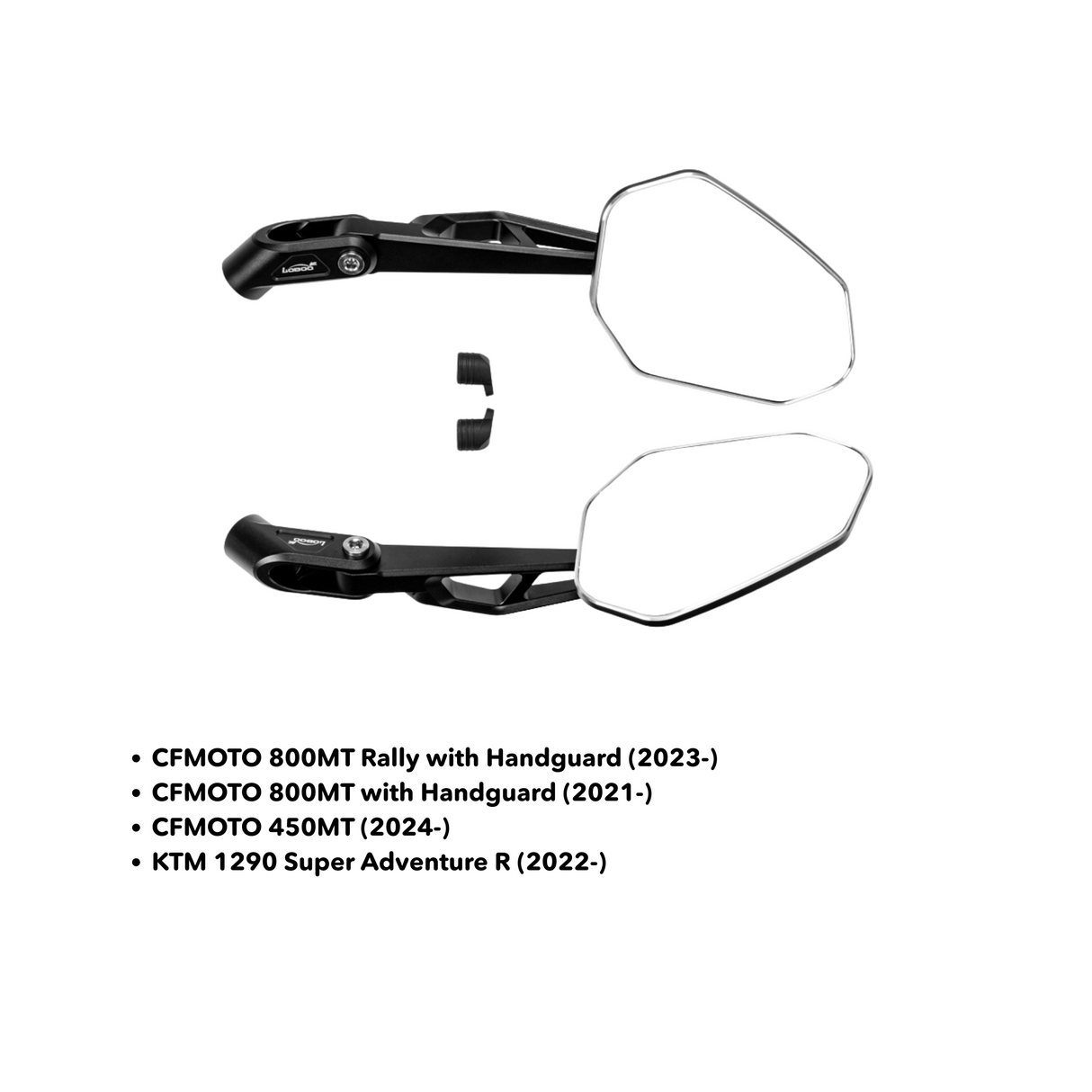 Motorcycle rear view mirrors RM02 Loboo