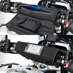 Borsa manubrio moto enduro